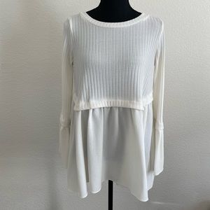 Pink Blush maternity top